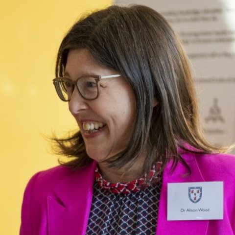 Portrait of Dr Alison Wood